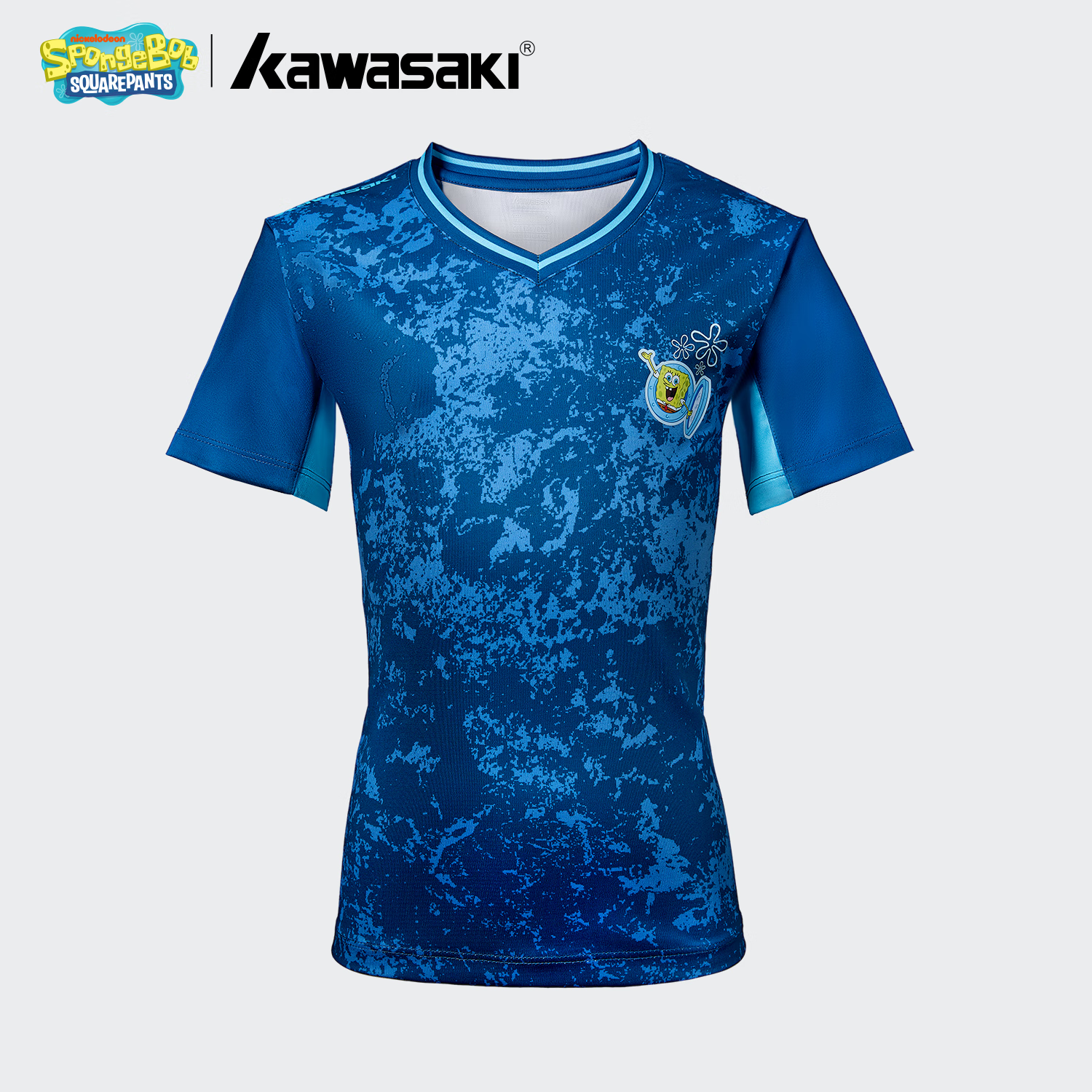 KAWASAKI Youth Kids Boys SpongeBob Collaboration Sports Set C4807 Dark Blue 160