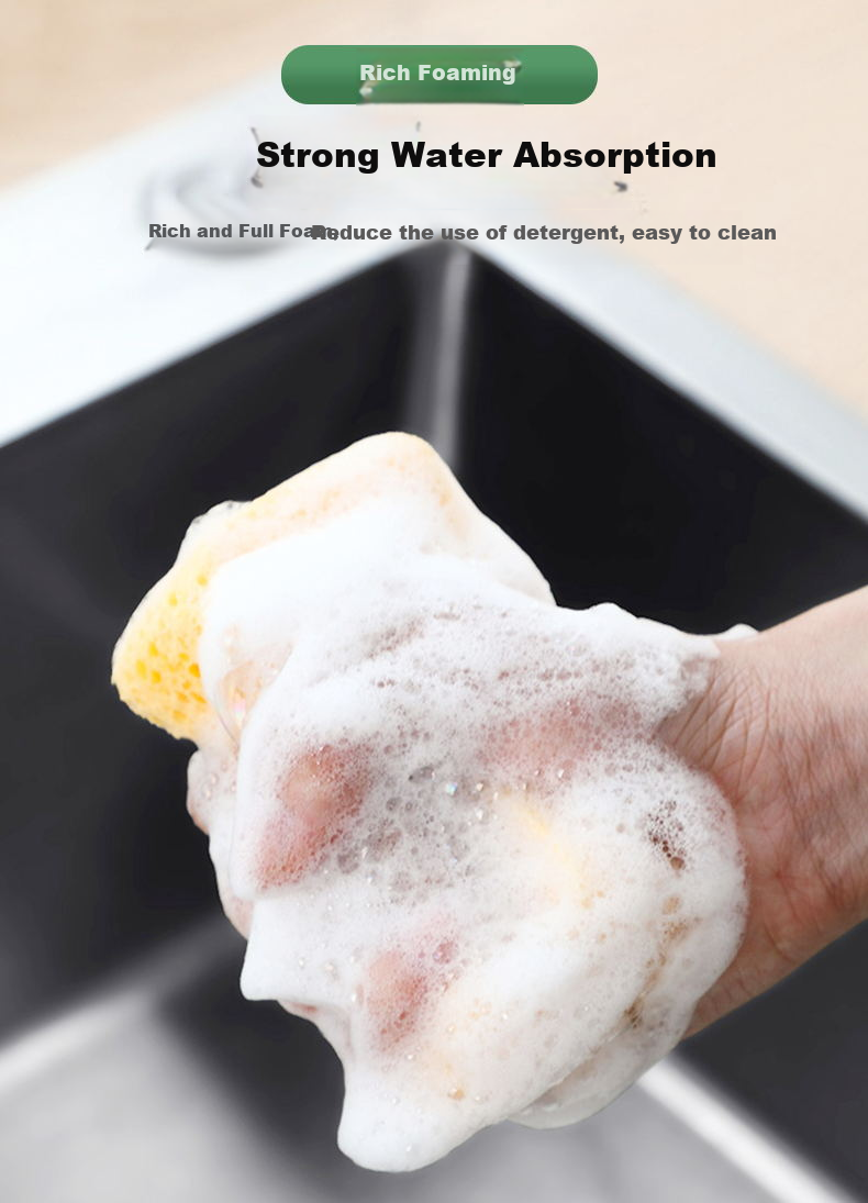 Sulida Kitchen Cleaning Cloths 5-Pack Non-Greasy Easy-Clean Dish Towels Absorbent Hand Towels Household Table Cleaning Rags 9
