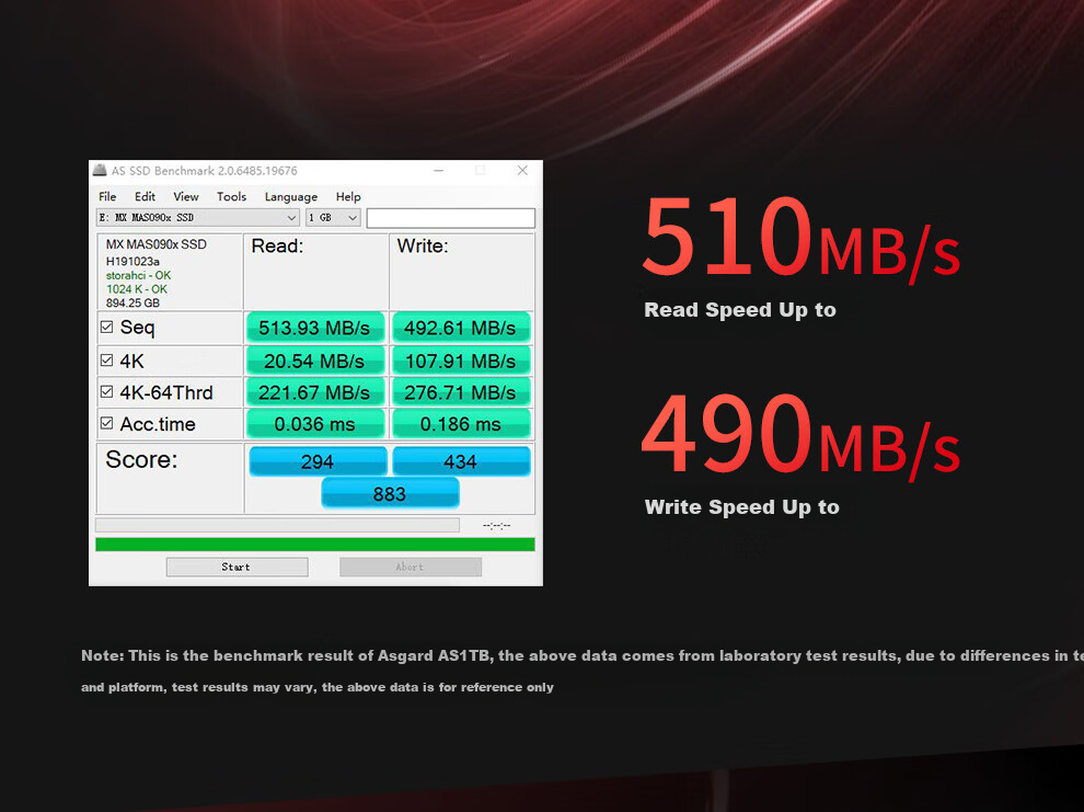 Asgard 512GB SSD, SATA 3.0 Interface, Read Speed 500MB/s, Compatible with Desktop/laptop, Haila Series 3