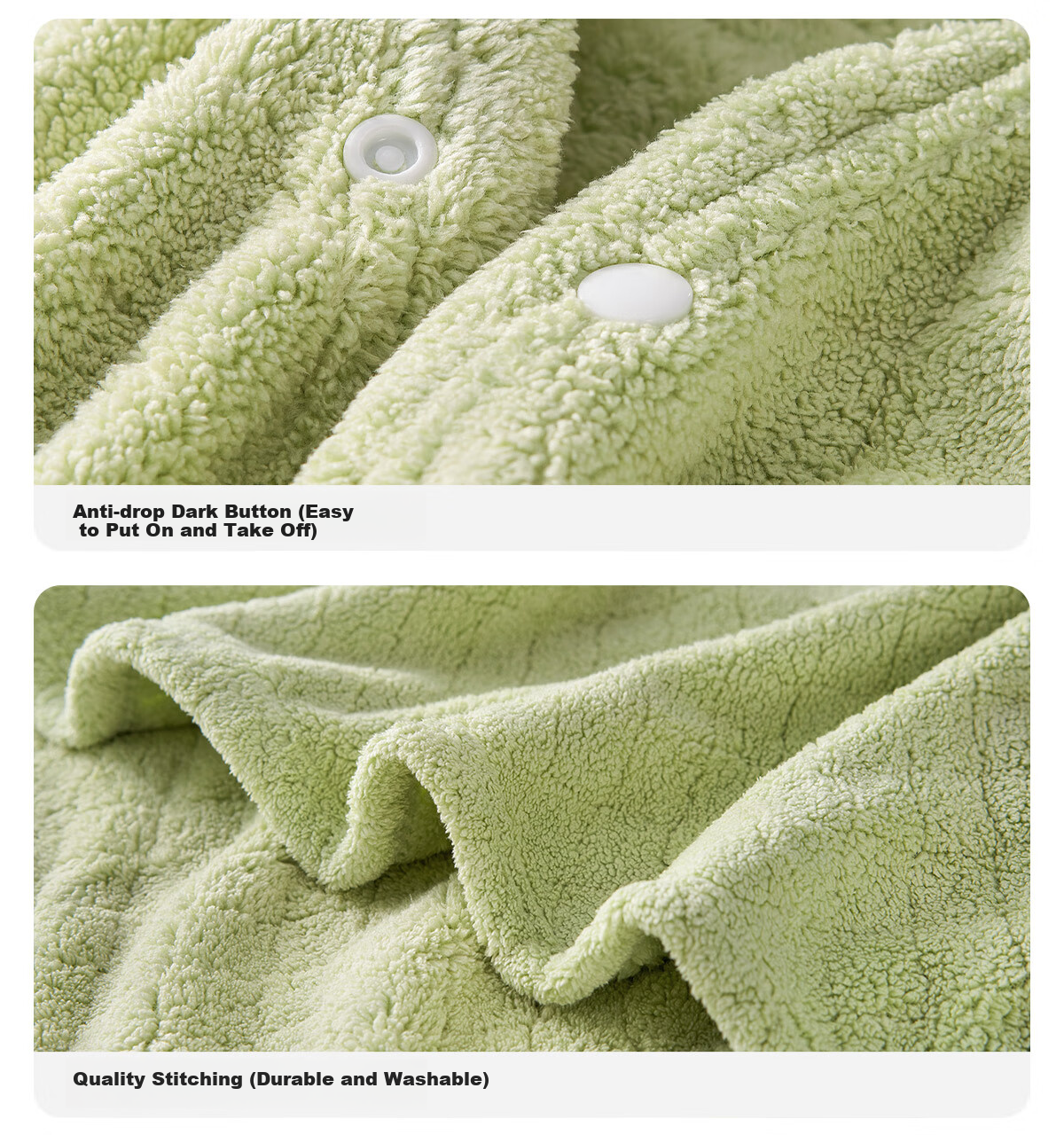 OUYUN Baby Bath Towel, Coral Fleece Quick-Dry Children's Cape Bathrobe with Hood, Baby Bathing Robe, Dinosaur Pattern, 145*85 Cm 15