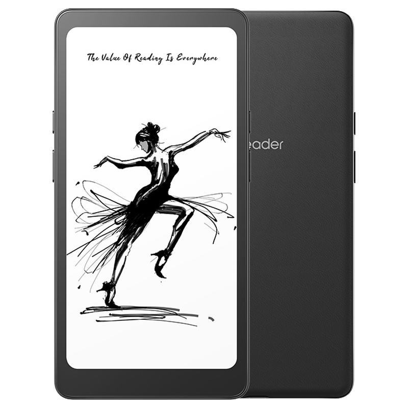IReader Tango2 6.13-inch Smart E-Reader AI E-Ink Screen Electronic Book Reader Tablet Lightweight Portable Knight Black