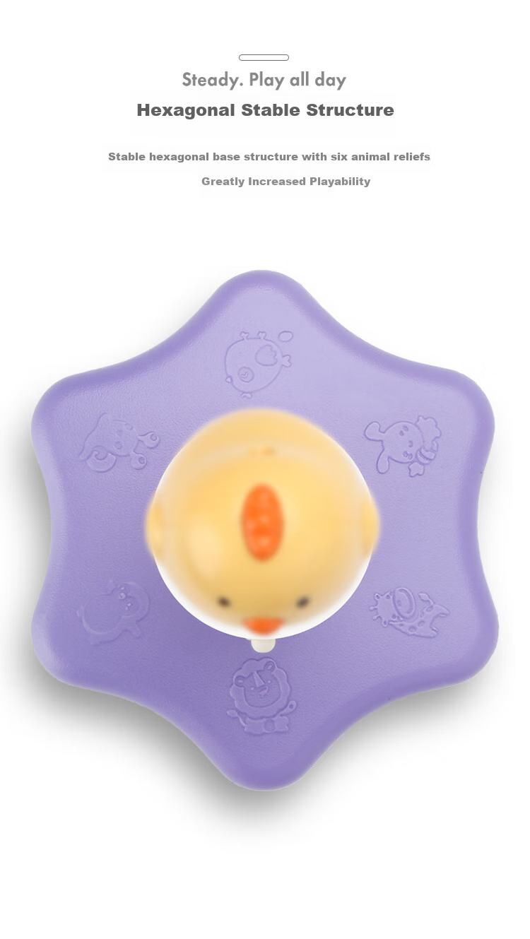 Beienshi Baby Toys, Multi-Textured Soft Rubber Sensory Balls, Touch And Grasp Balls, Gift Box Set of 10, Children's Day Gift 11