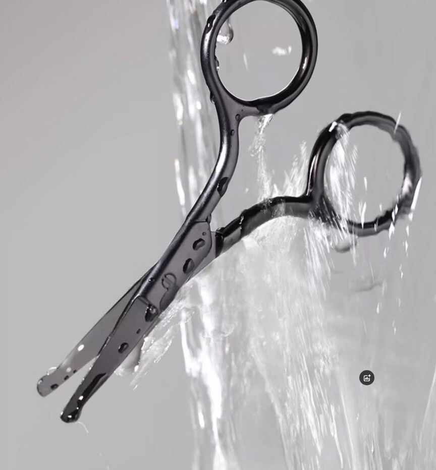 Jing Xiaodi Precision Nose Hair Trimmer Men's Round Head Manual Safe Nasal Hair Scissors Grooming Tool 17