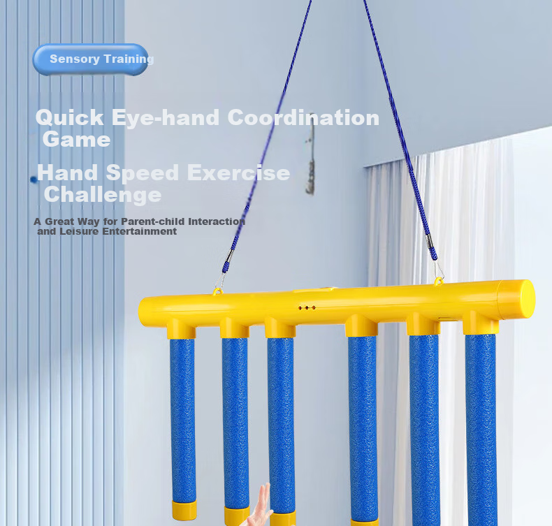 Huashimeng Eye-Hand Coordination Drop Toy, Children's Grab Stick Machine, Sensory Integration Training Toy, Birthday Gift for Boys And Girls 1