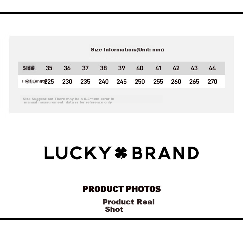 LUCKY BRAND Sneakers, Women's Shoes, Couple Style, Four-Leaf Clover American Outdoor Breathable Men's Casual Shoes LY0003, White And Blue, Size 36 20