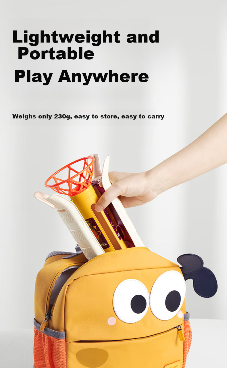 Babycare Desktop Basketball Set, Early Education Toy, Educational Children's Toy for Boys Aged 3-6, Birthday Gift 3