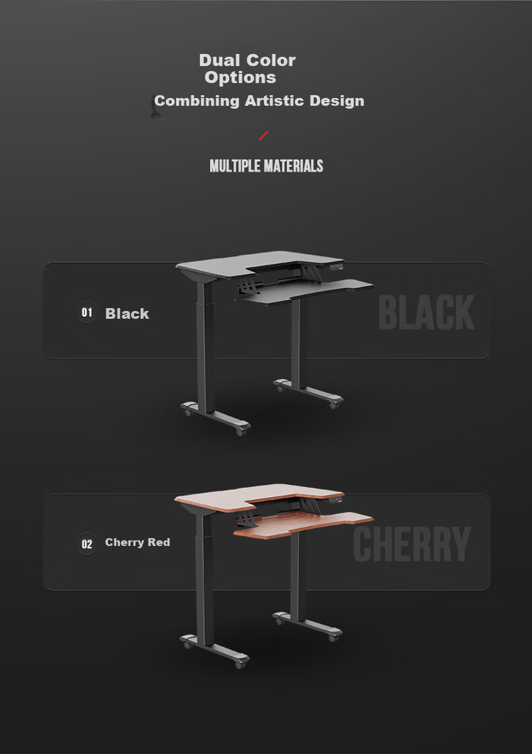 PSEAT Computer Desk for Small Apartments, Home Office Desk, Gaming Desk with Adjustable Height for Desktop Computers 14