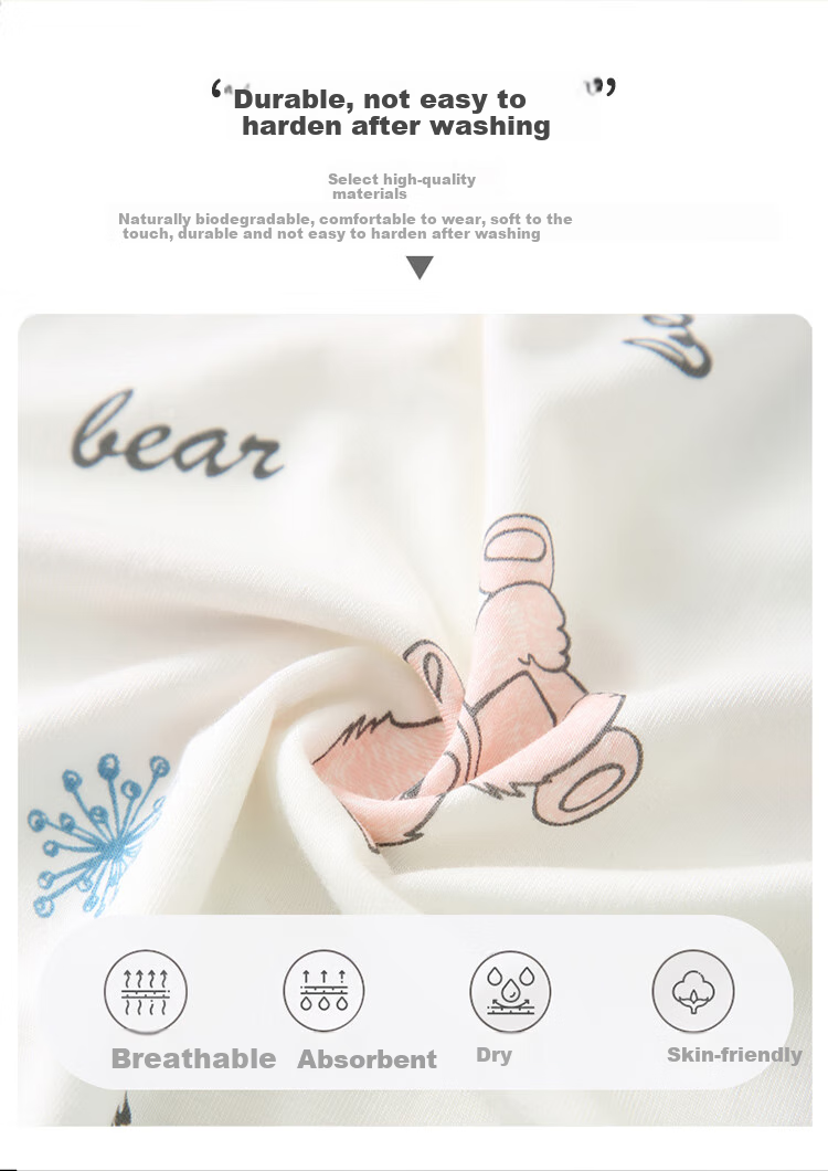 Dingguagua Girls' Nightgown, Children's Summer Thin Sleepwear, Class A New Style, Silk-Like, for Older Girls, Home Wear 2