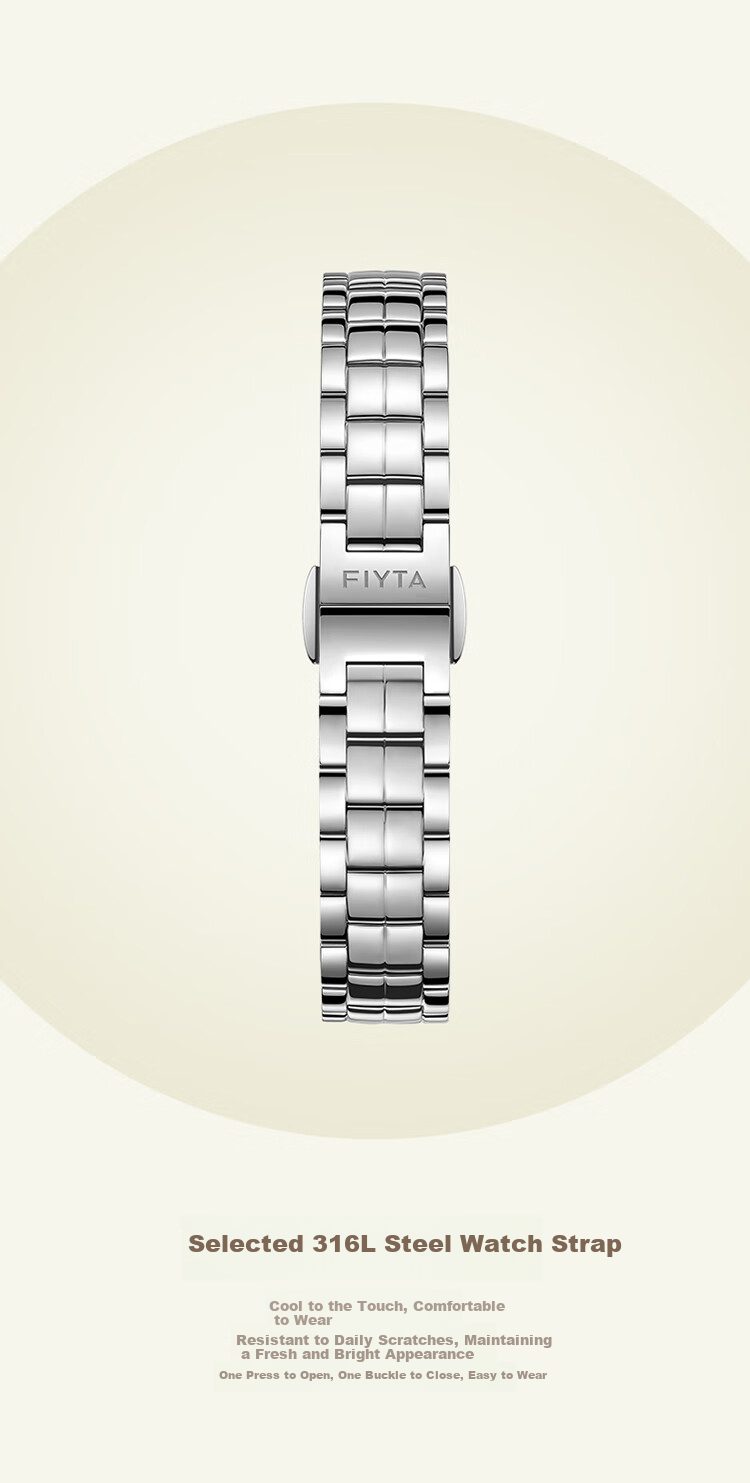 FIYTA "Little Beauty" Roman Dial with Calendar, Fashion Watch, Holiday And Birthday Gift 12