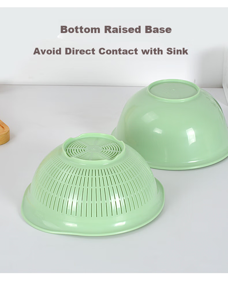 ASVEL Sink Draining Basket, Vegetable Washing Basin, Fruit And Vegetable Strainer, Rice Washing Colander, Imported from Japa 10