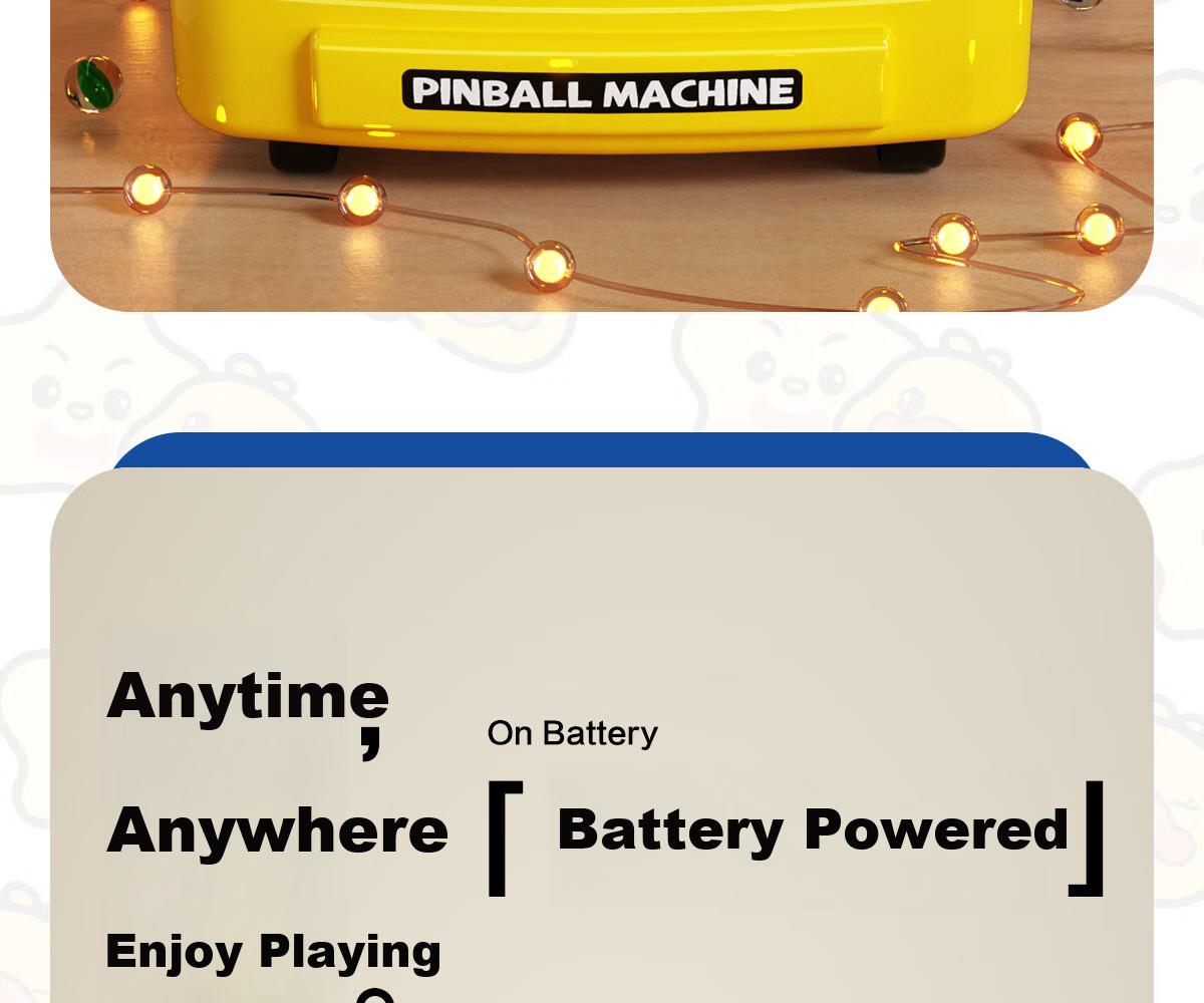 Dimoarch Ball Machine, Children's Toy, Early Education Game, Interactive Concentration Training, Birthday Gift, 40 Beads 13