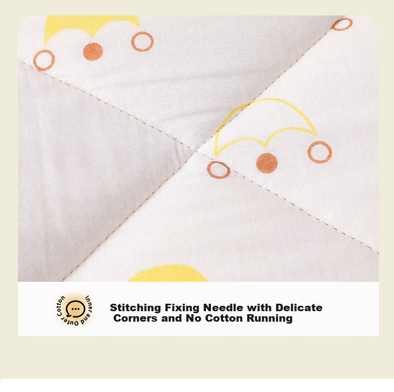 Yunjin 100% Pure Cotton Xinjiang Cotton Quilt, All-Cotton Comforter, Autumn And Winter Duvet, 5 Jin (2.5 Kg), 150*200cm, Jinguang 14