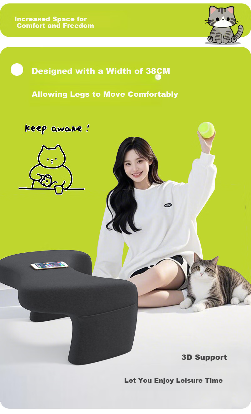 Mixiaoshu Bed And Desk Lazy Functional Gaming Reading Pillow, Elderly Backrest, Student Study Home Computer Desk Bedroom Desk Cushio 9