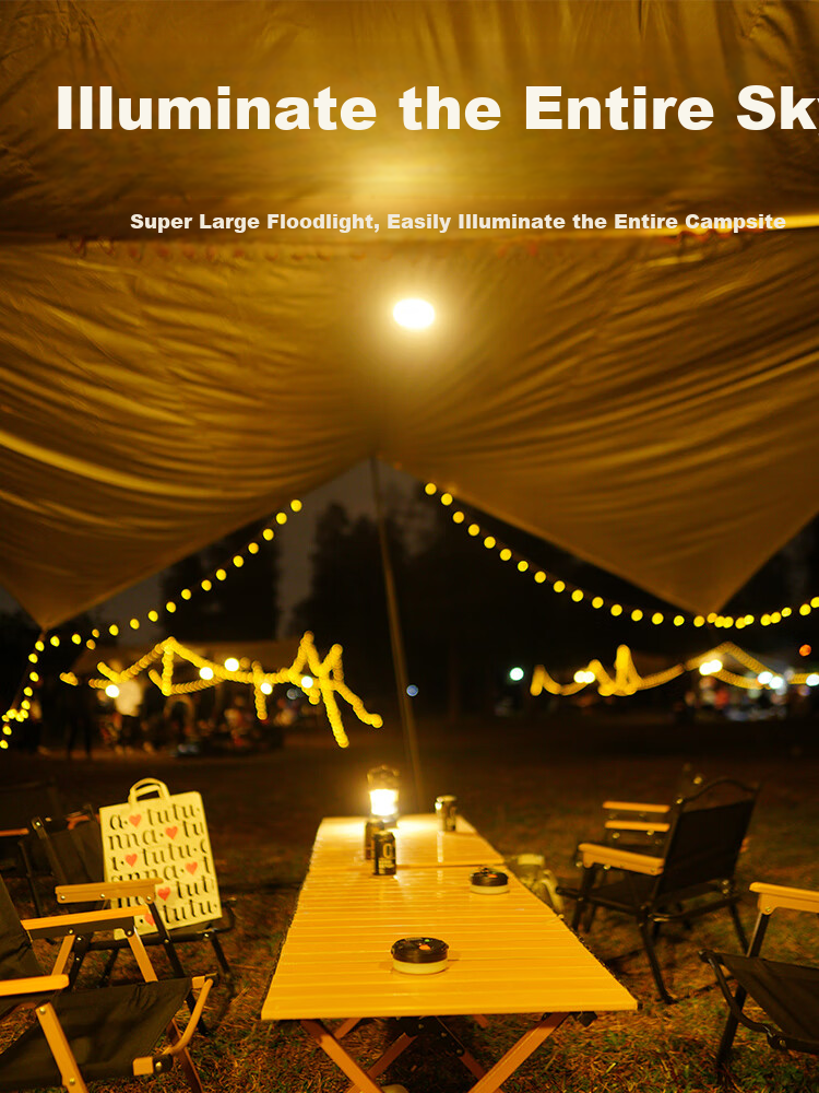 Guangmingdajiang Camping Light, Outdoor Long Battery Life Tent Light, Night Market Stall Lamp, LED Rechargeable Lighting, Home Emergency Use 4