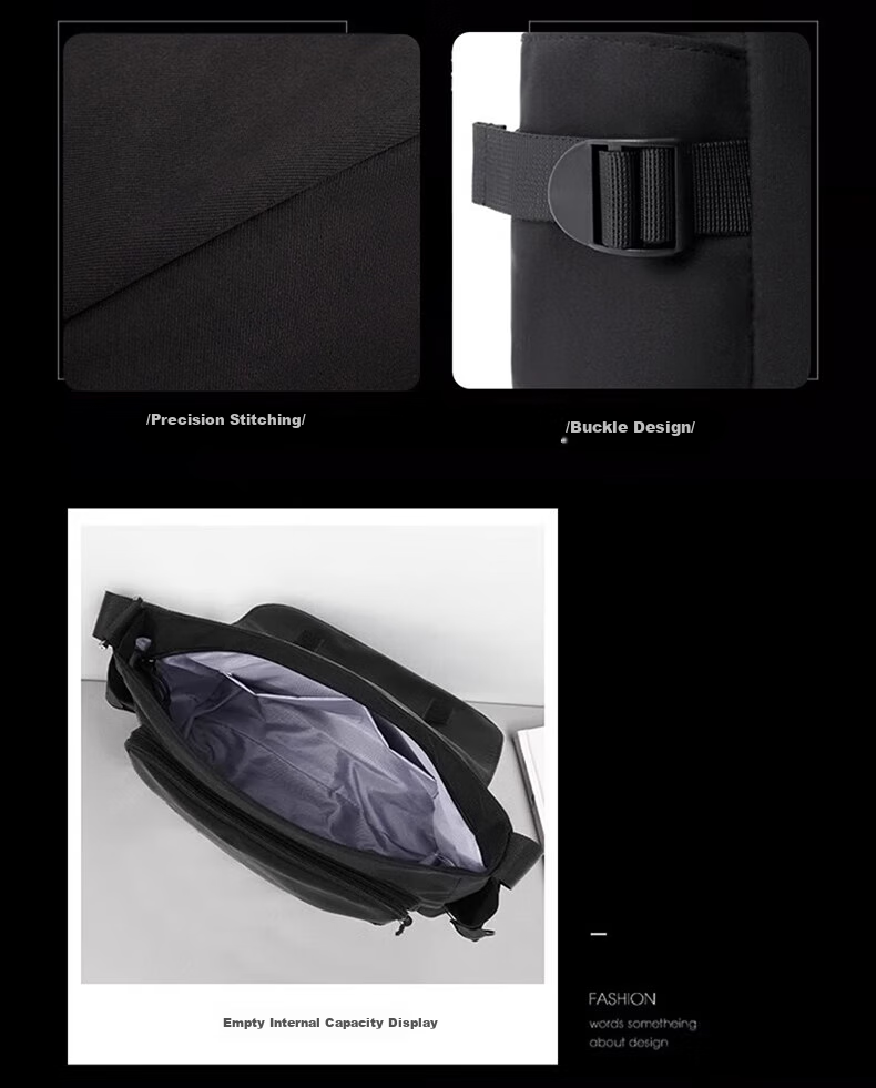 Huili Canvas Shoulder Bag for Men, 2025 New Style, Portable Large Capacity Commuter Casual Crossbody Bag for Me 21
