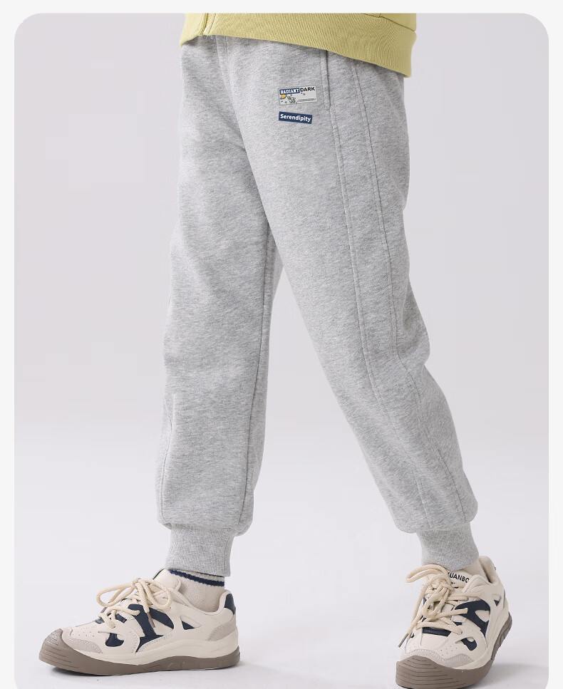 Baleno Boys Pants 2025 Winter New Boys Thin Fleece Warm Sweatpants Winter Kids Jogger Trousers 3