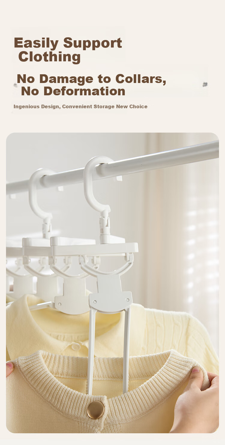 JD Original Non-Slip Seamless Wide Shoulder Suit Coat Hanger with High Load Capacity And Three-Dimensional Support, Drying Rack, 7 Pieces 7