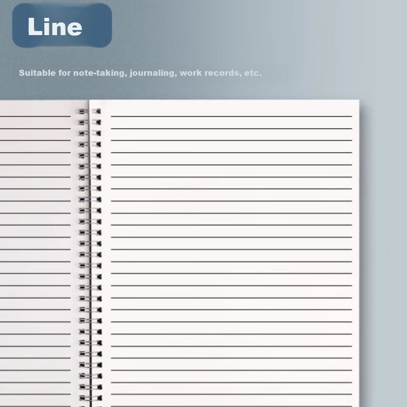 Xinshida 2-Pack B5 Notebooks Spiral-Bound Error Correction Books for Postgraduate Entrance Exam Preparation, Public Service Exam Preparation, Record-Keeping, Large Size Student Exercise Books, Classroom Homework Spiral Loose-Leaf Lined Paper Thickened, 200 Pages in Total 7