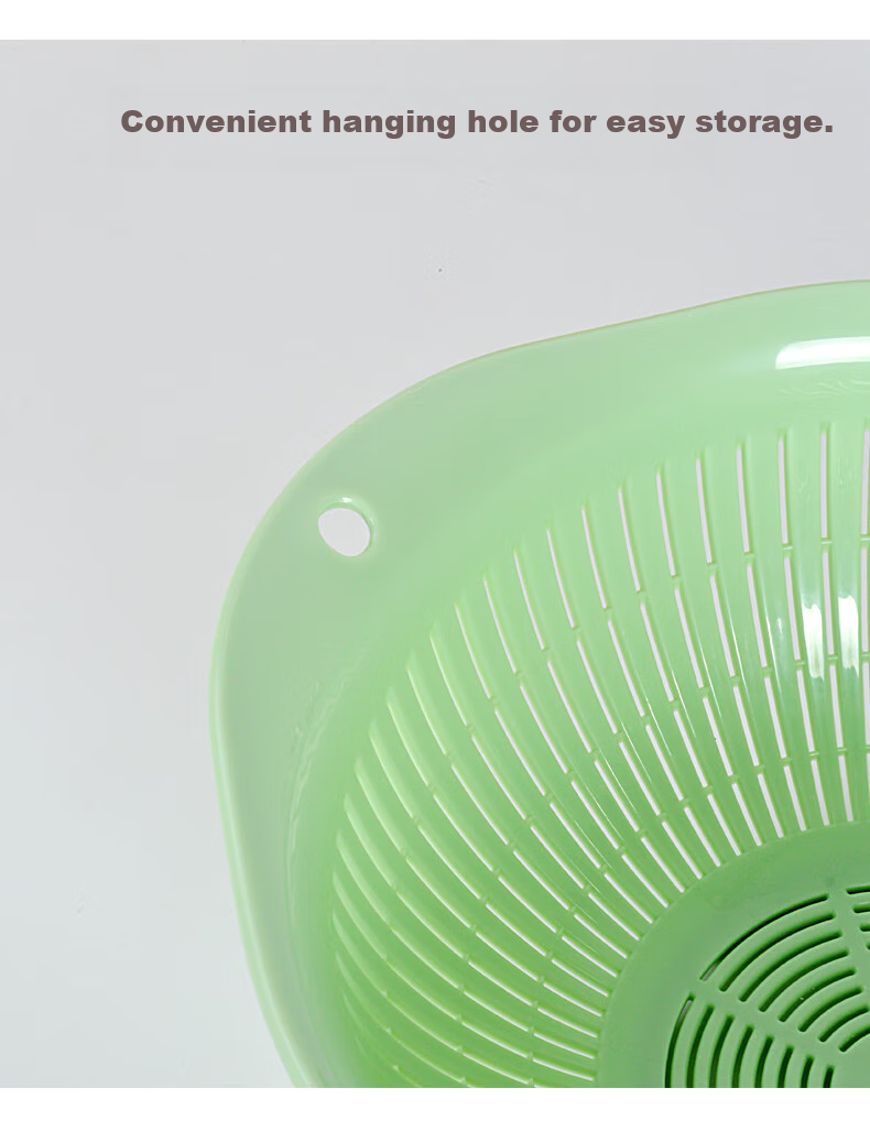 ASVEL Sink Draining Basket, Vegetable Washing Basin, Fruit And Vegetable Strainer, Rice Washing Colander, Imported from Japa 11