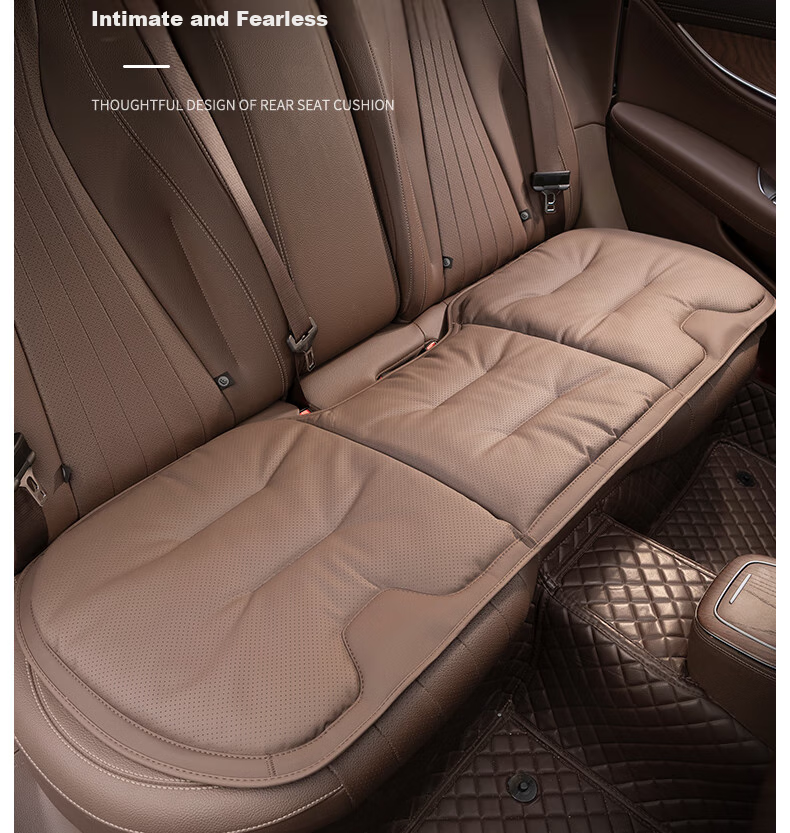 Fanyejia Luxury Car Seat Cushion, All-Season Universal Single-Piece Seat Cover, Specially Designed for Mercedes-Benz And BMW, Breathable Car Seat Pad 4