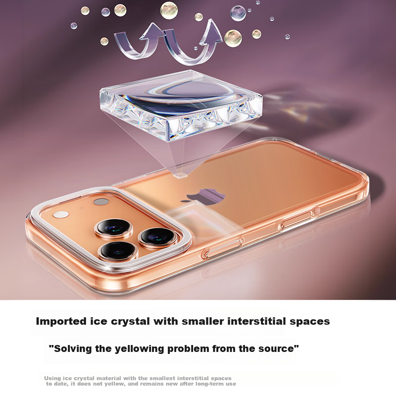 Прозрачный чехол TORRAS Tulasi Support Case для Apple iPhone 17 Pro, ультратонкий, с магнитным кольцом, противоударный, с подставкой, артикул 100202349671
