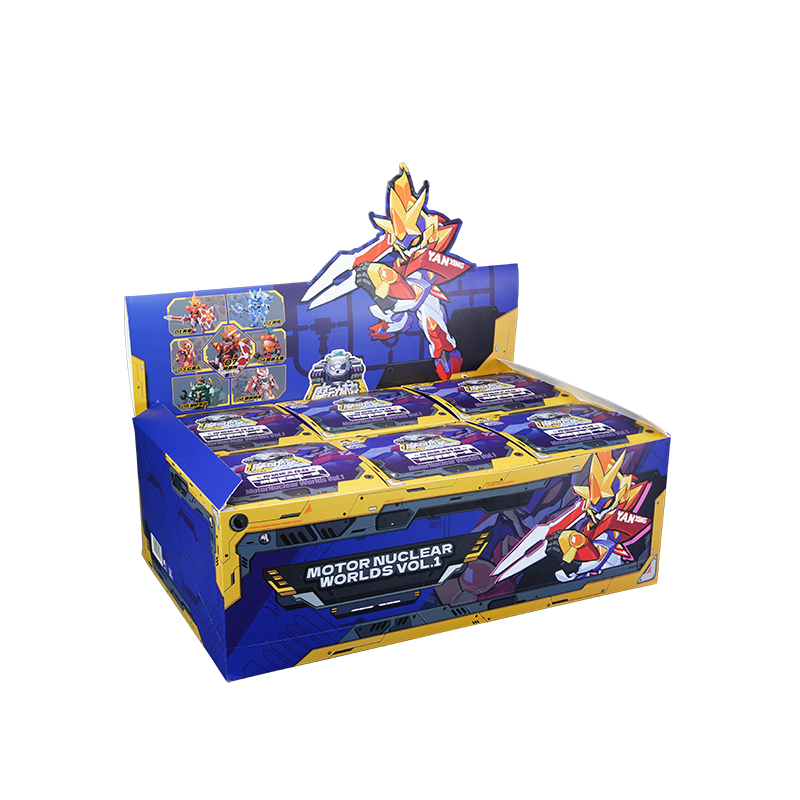 Modon Core Battle Assembly Blind Box Series 1 Q-Version Articulated Joint Building Block Mecha Toy Full Box Set