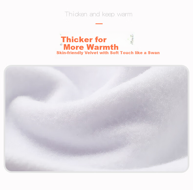 Aiwuge Children's Thermal Dance Socks, White Exam Practice Socks, Base Layer, Wearable Outside, Pantyhose, 900D, XL Size 6