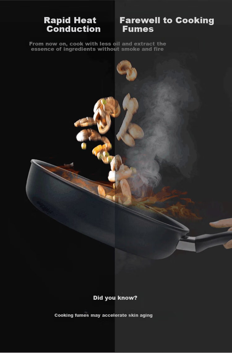 BALLARINI Non-Stick Pan, Imported with Titanium, Flat-Bottom Pan for Steak And Pancakes, Compatible with Induction Cookers, 26CM Montelos Series 5