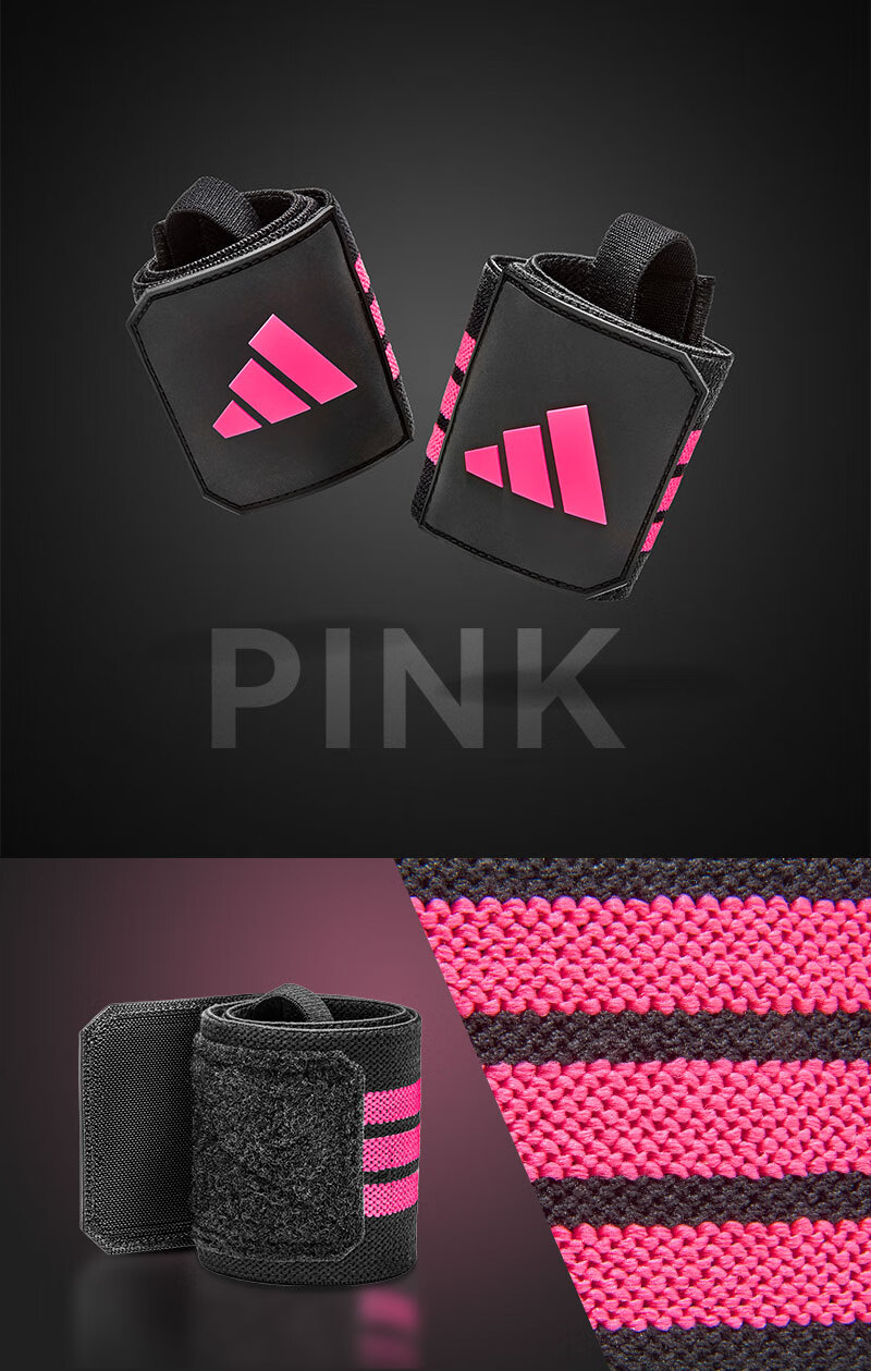 Adidas Fitness Wrist Wraps Bench Press Deadlift Push-up Compression Wristbands for Men and Women Badminton Tendonitis Wrist Support Gear 14