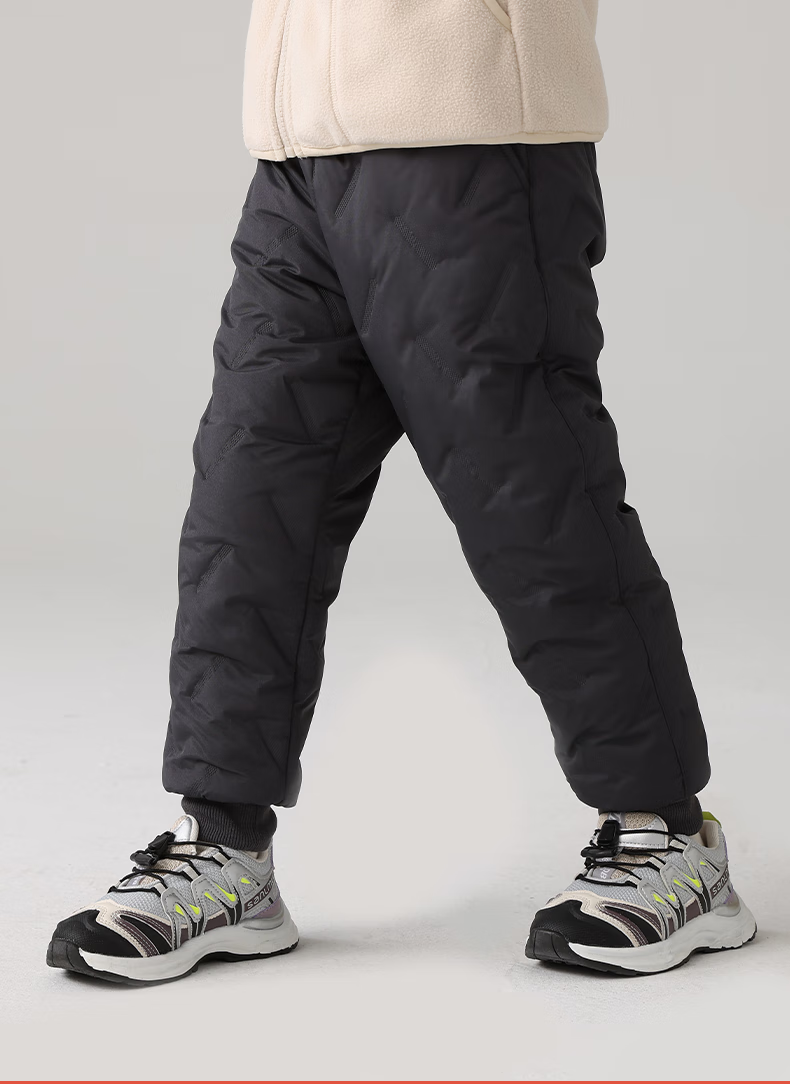 PEPCO Kids Winter Cotton Pants 2025 New Boys Waterproof Warm Trousers Fashionable Girls Thickened Long Pants 2