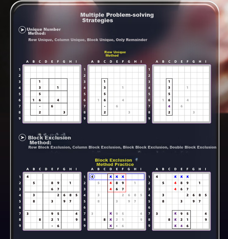 Science can Smart Handheld Sudoku Machine, Children's Holiday Gift, Step-By Training, Thinking Puzzle Toy for Boys And Girls' Birthdays 15