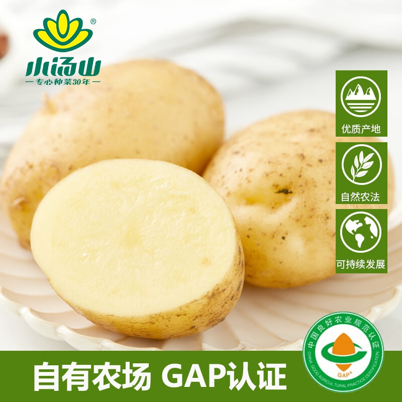 小汤山 土豆 400g 基地直供新鲜蔬菜GAP认证