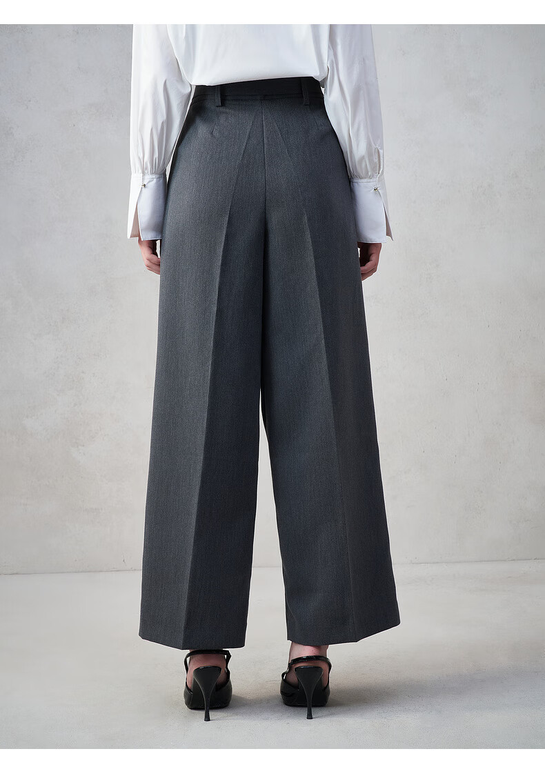 G2000 Wide-Leg Pants with Belt | Women's 2025 Autumn Winter Comfortable Stretch Casual Trousers Mall Edition 9