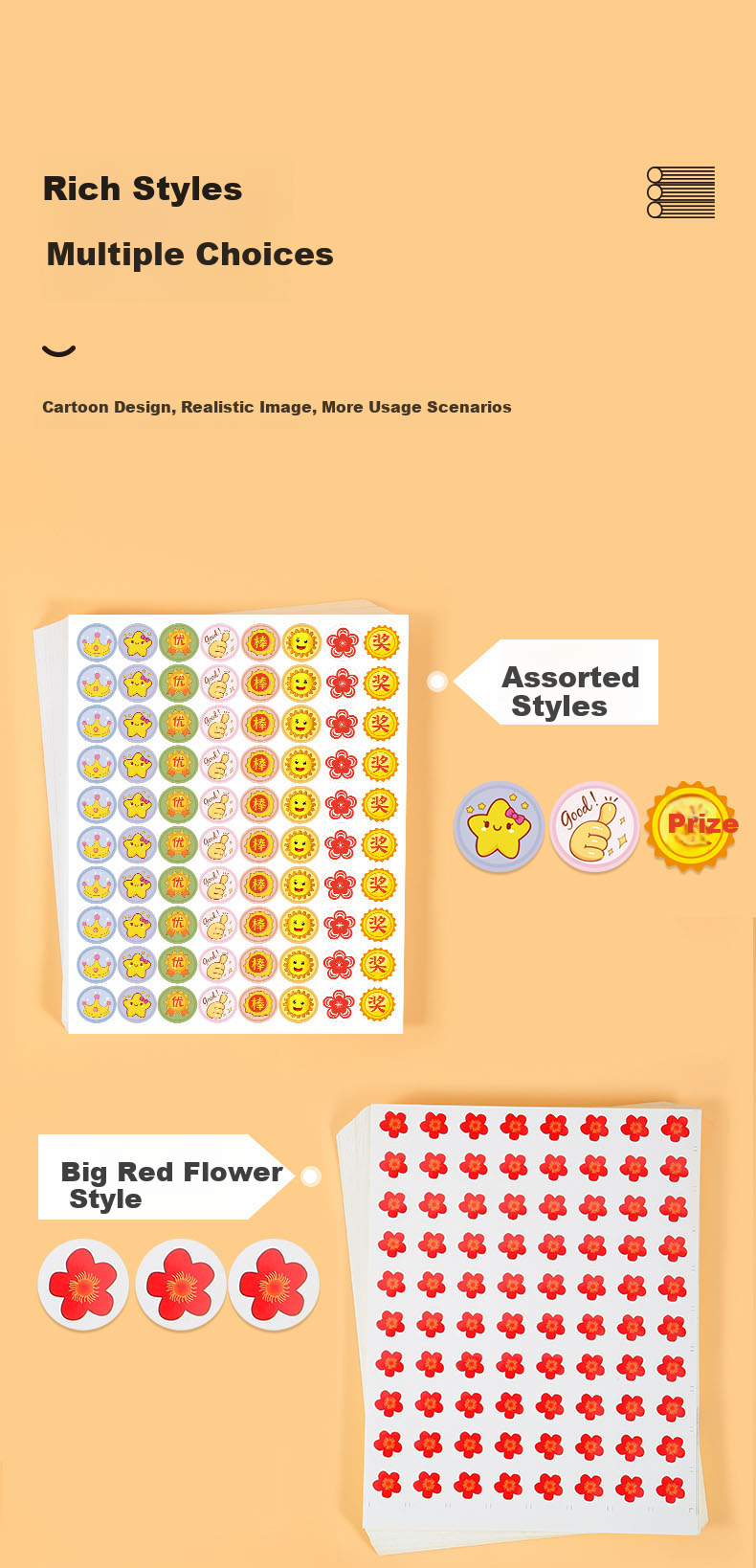 Diyu Inspirational Text Stickers, Encouragement Reward Mini Stickers, Quotes, Children's Elementary School Prizes, Motivational Stickers, 100 Pieces 4