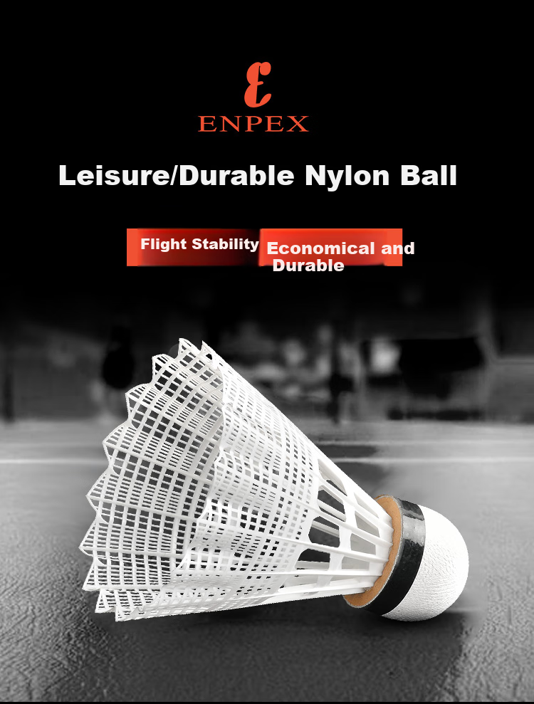 ENPEX Leshi, Three-Pack Badminton Shuttles, Model 101-3, for Entertainment And Practice 1