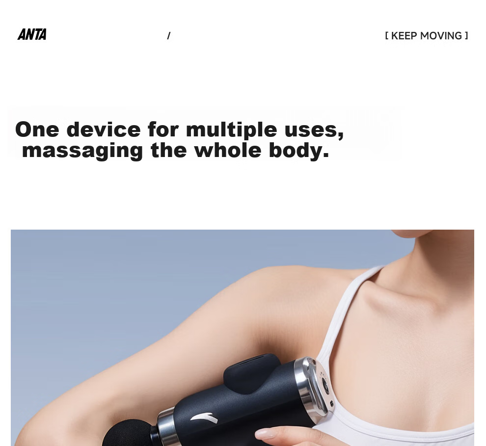 ANTA Massage Gun Professional Portable Fascia And Neck Massager for Fitness Muscle Relaxation And Exercise for Men And Wome 16