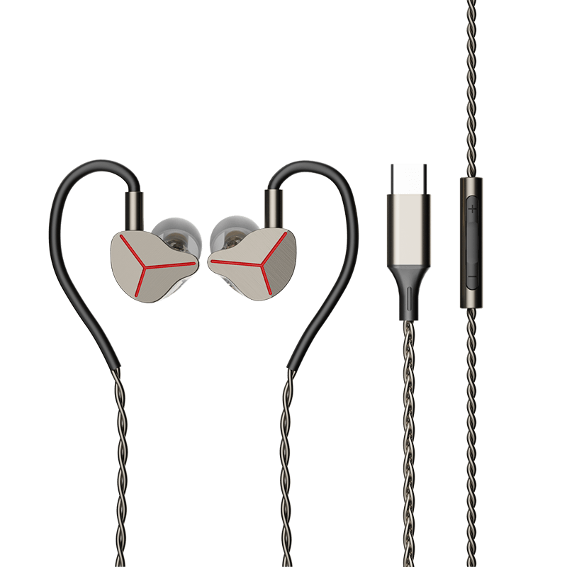 MICROKIA Delta Champion Recommended In-Ear Wired Gaming Earphones for PC FPS with Mic HiFi Sound Positioning PUBG
