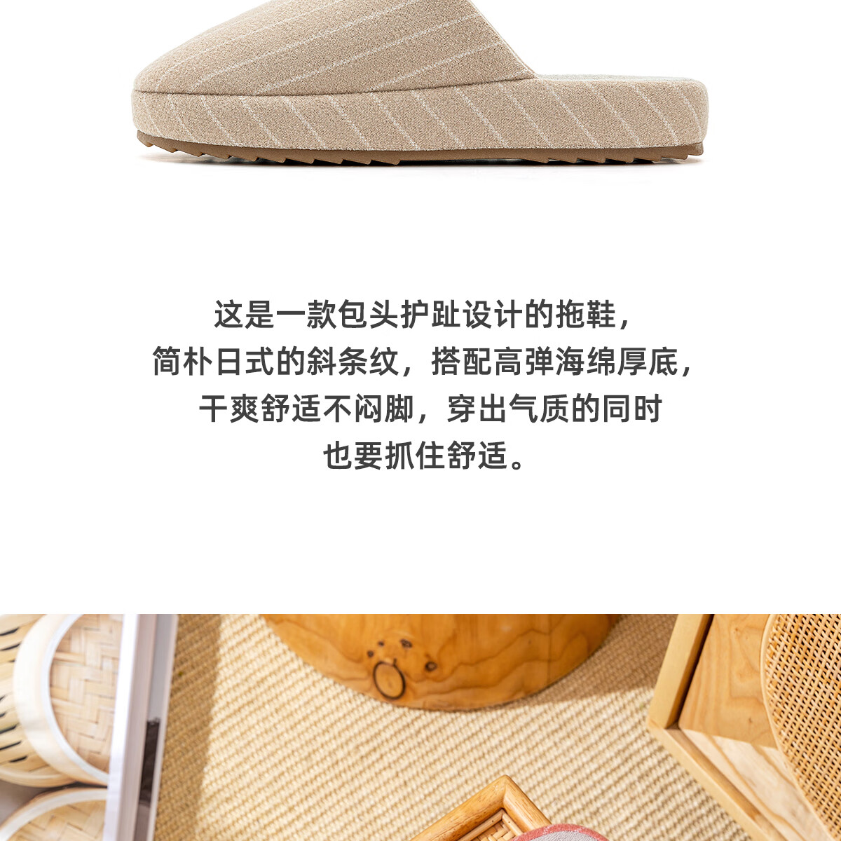 TZLDN Beef Tendon Sole Cotton Slippers Women 2025 Autumn Winter Indoor Non-Slip Warm High-End Couple Cotton Shoes Female 1