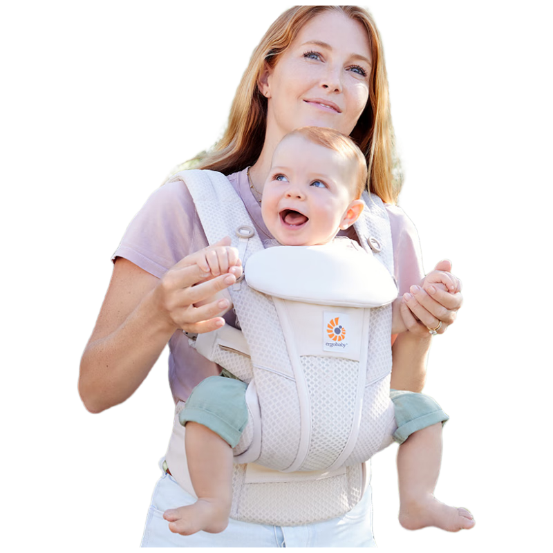 ERGObaby American Ergobaby Baby Carrier Waist Stool Breeze Soft Comfortable Breathable Baby Labor-Saving Carrying Aid Beige