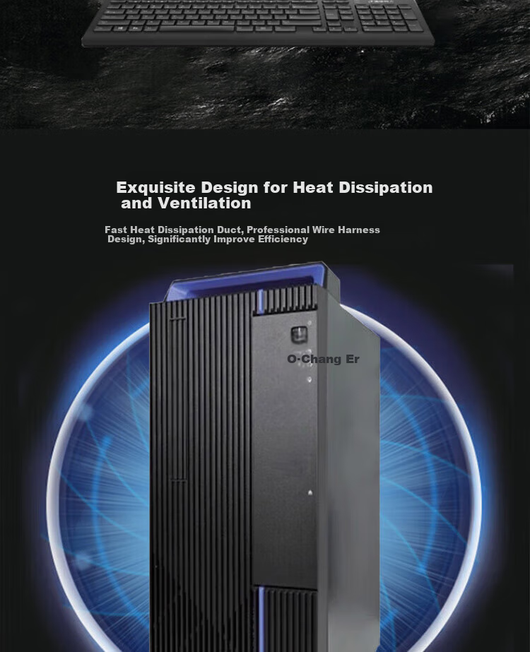 THTF Xin Chuang Cha Xiang TZ830 Domestic Desktop Computer, Zhaoxin ZX-EKX 8GB RAM, 512GB Storage, Integrated Graphics, Domestic Trial Use, 23.8-Inch Display 5