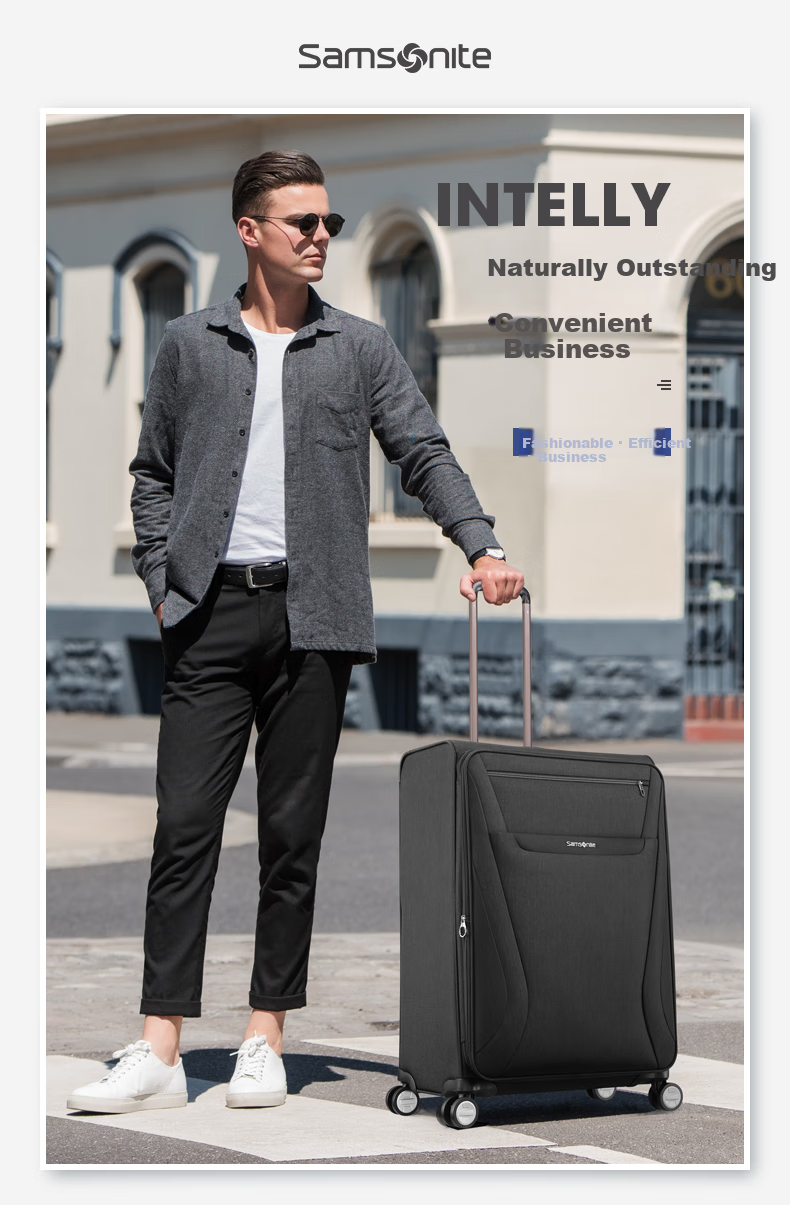 Xinxiuli Luggage, 25-Inch Suitcase, Stylish And Portable Travel Case, TR7 Black Check-In Suitcase with Combination Lock 1