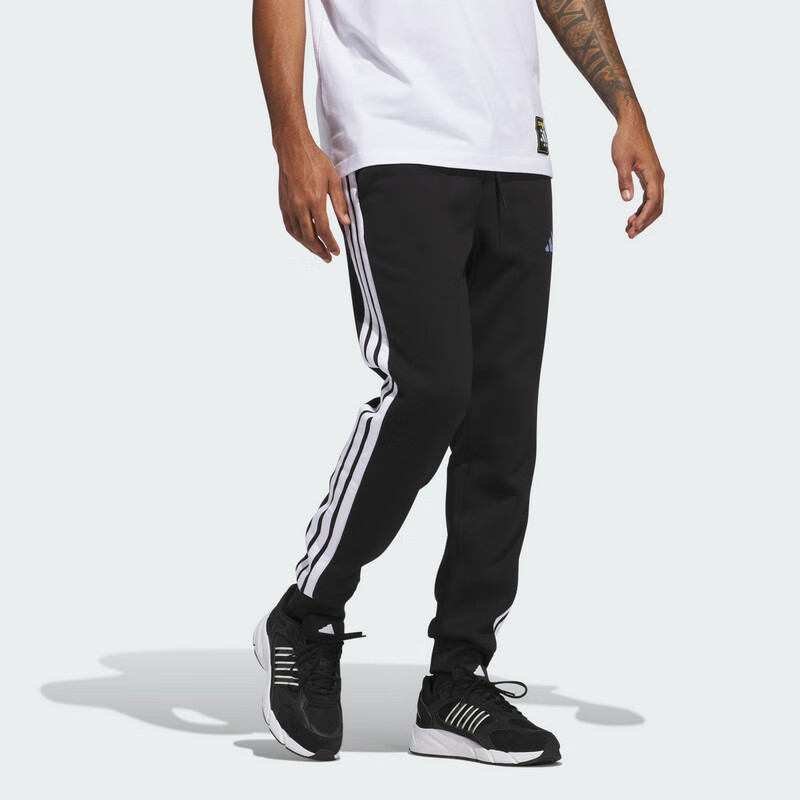 Adidas Men's Sportswear Series M 3S FL TC PT Pants JD1861 Black 2XL 4