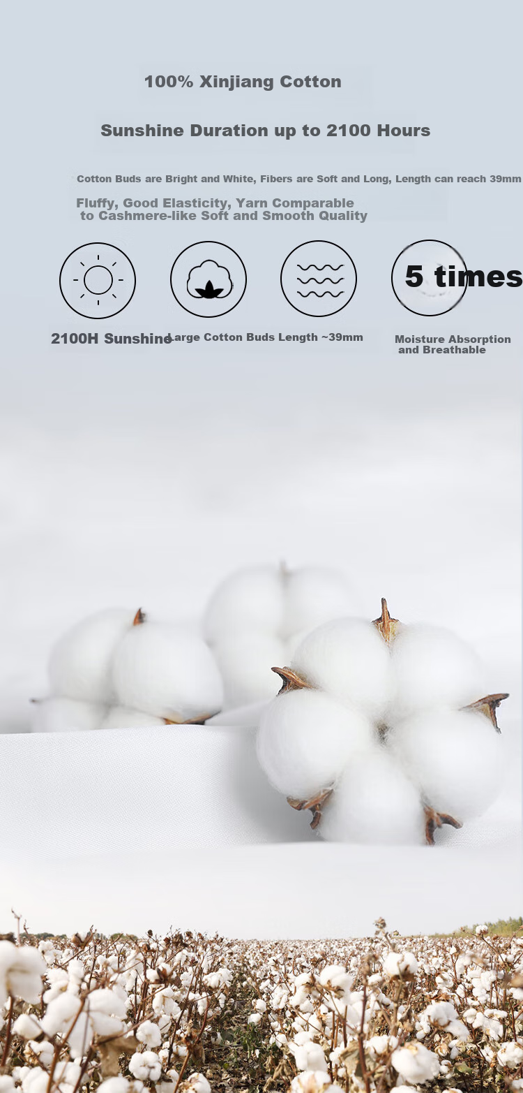 One's Member (Yi De Ceng) Pure Cotton Linen-Like Fitted Sheet, Sunlight Gray, for 1.8m Bed, 180*200+30cm 3