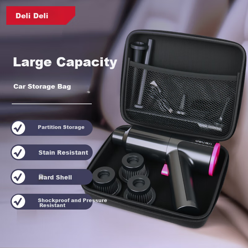 Deli Vacuum Cleaner Storage Bag, Car Vacuum Cleaner Accessory Kit