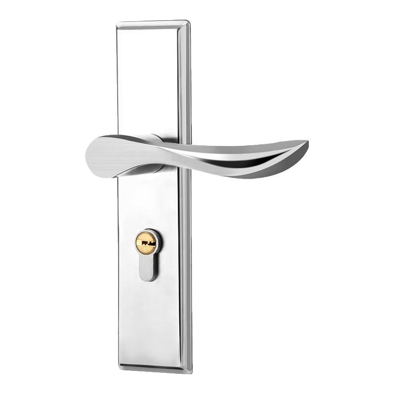 BLOSSOM Handle Lock, Interior Door Lock, Bedroom Wooden Door Lock, Quiet Lock Body, Brass Core Door Lock, 238L