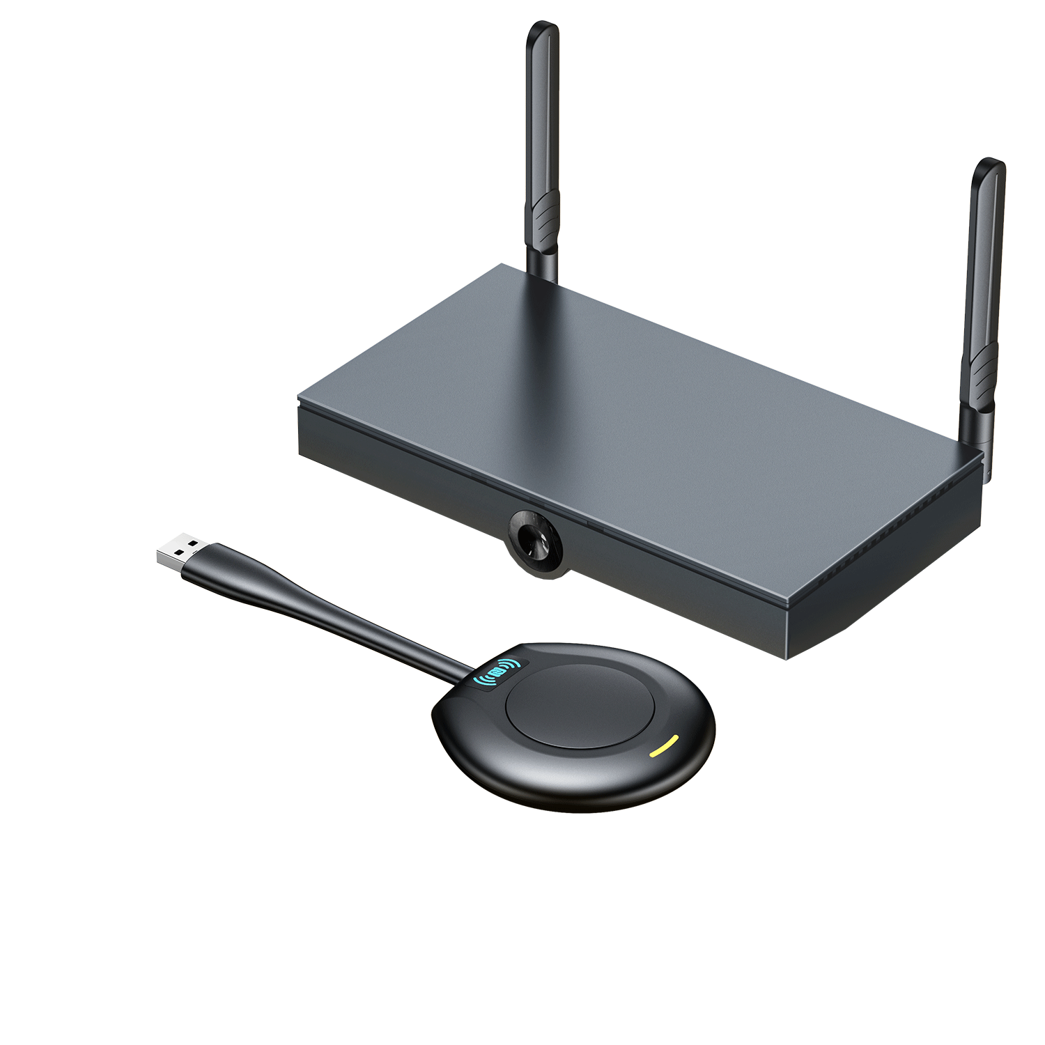 BIAZE Enterprise-Grade Wireless Screen Mirroring Device USB One-Key Wireless Screen Mirroring And Synchronization Computer Phone Tablet HDMI HD Transmission Device for TV Projector Monitor R50
