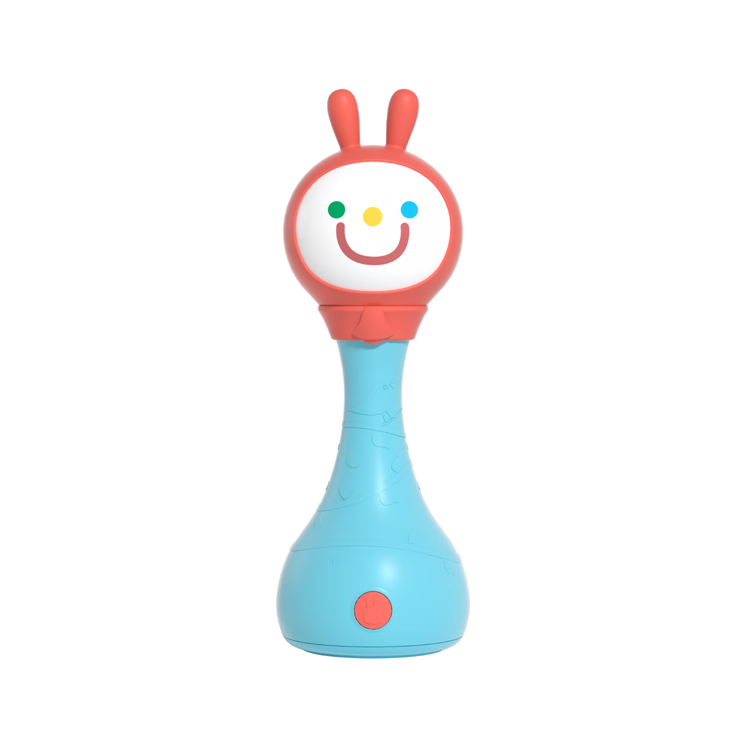 Huohuo Rabbit Newborn Electronic Soothing Rattle Teether Infant Baby Toy Early Education Story Machine Birthday Gift