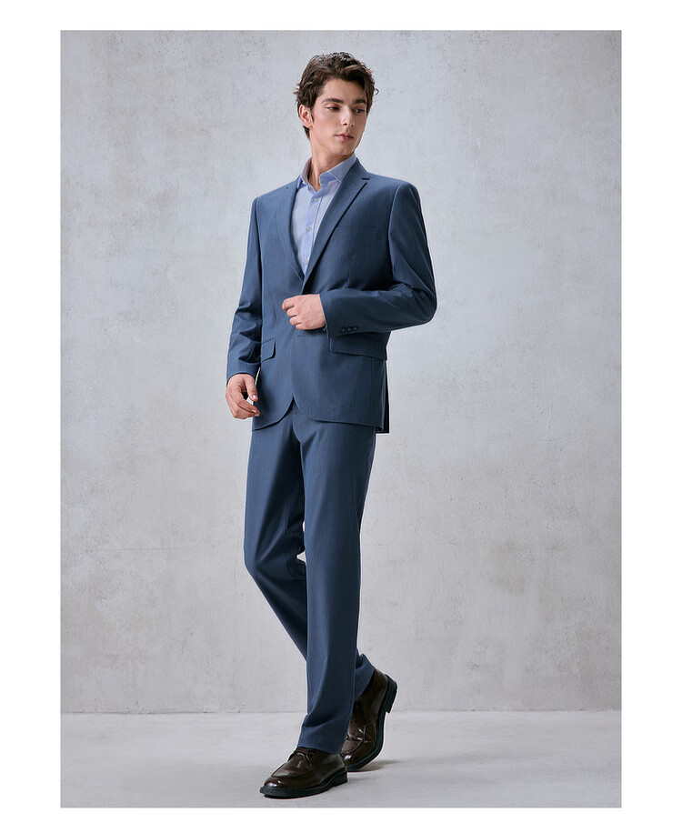 G2000 Antibacterial Multi-Stretch Business Formal Suit for Men Spring Autumn Office Wear 20