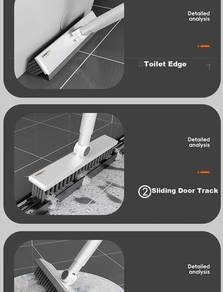 Aoyida David Model Gap Brush, Floor Brush, Toilet Brush, Bathroom Floor Brush, Bathroom Cleaning Brush, Floor Gap Brush, Floor Washing Brush 17
