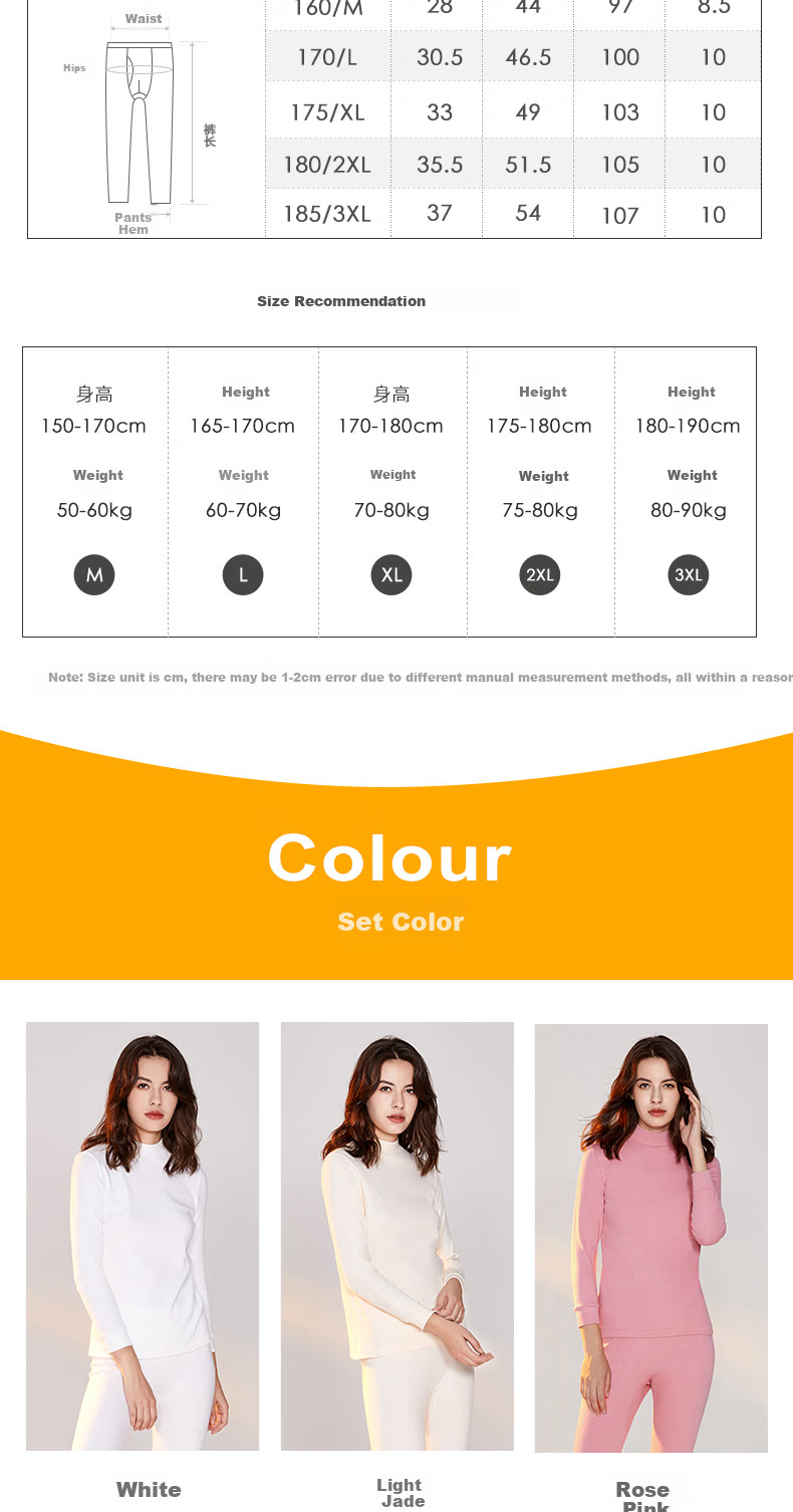 Yiershuang [Half-Turtleneck 100% Pure Cotton] Thermal Underwear Men's Set, All-Cotton Autumn Top And Pants, Anti-Static Cotton Sweater And Pants 4